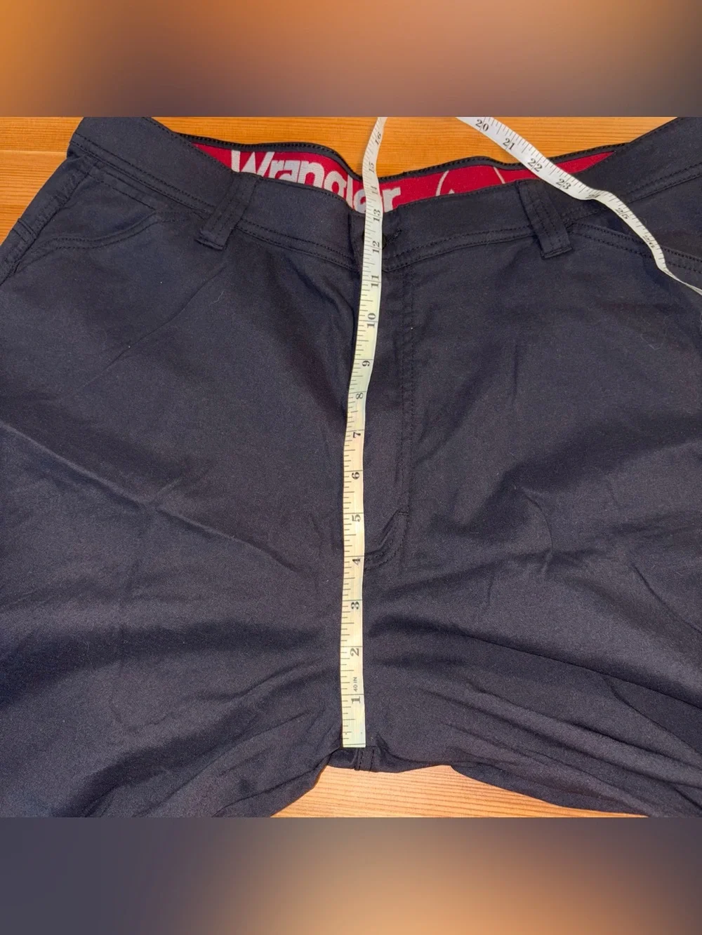 Wrangler Black Shorts 38 Mens Baggy Cargo Performance Gorpcore Hiking Bermuda